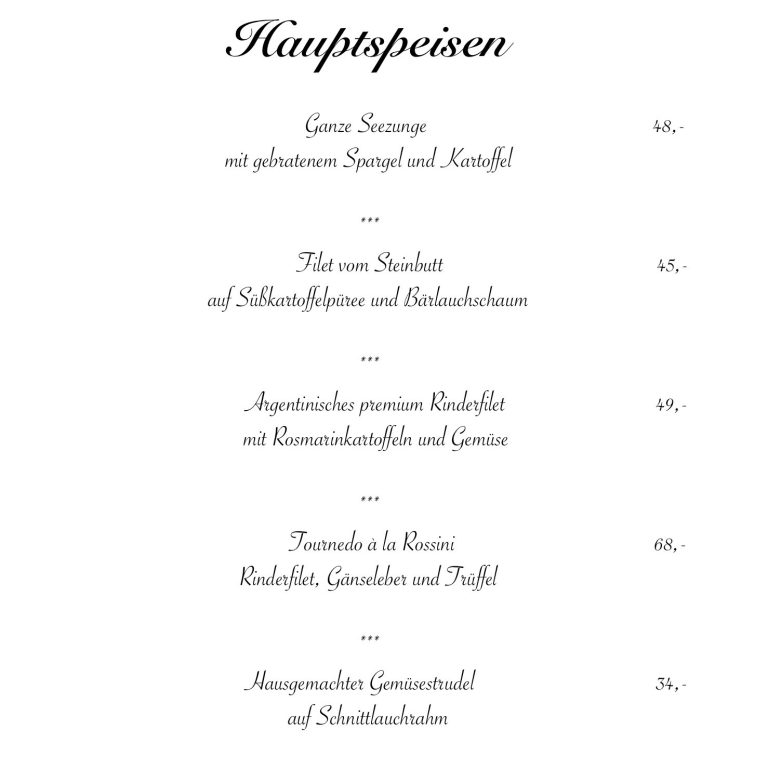 Restaurant-Kupferpfanne-Fuerth-Tischreservierung-Gemuetlich-Gehobene-Kueche-Hauptgang-Seezunge-Steinbutt-Lamm-Entrecote-Steak
